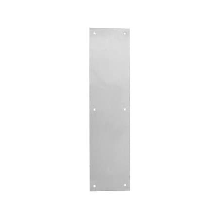 Delaney Hardware 3 1/2 in. X 15 in. US32D PUSH PLATE 490502
